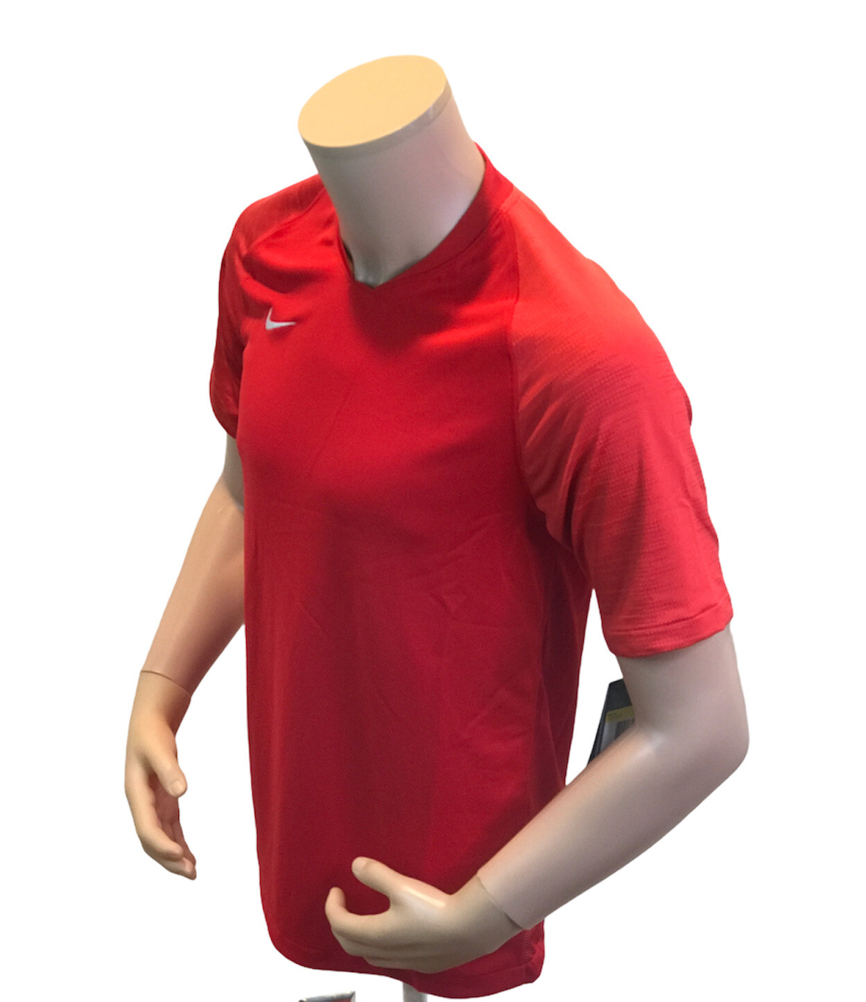 Nike Dry Strike Vapor Soccer Football Jersey AJ1022-657 Small Red NWT$50