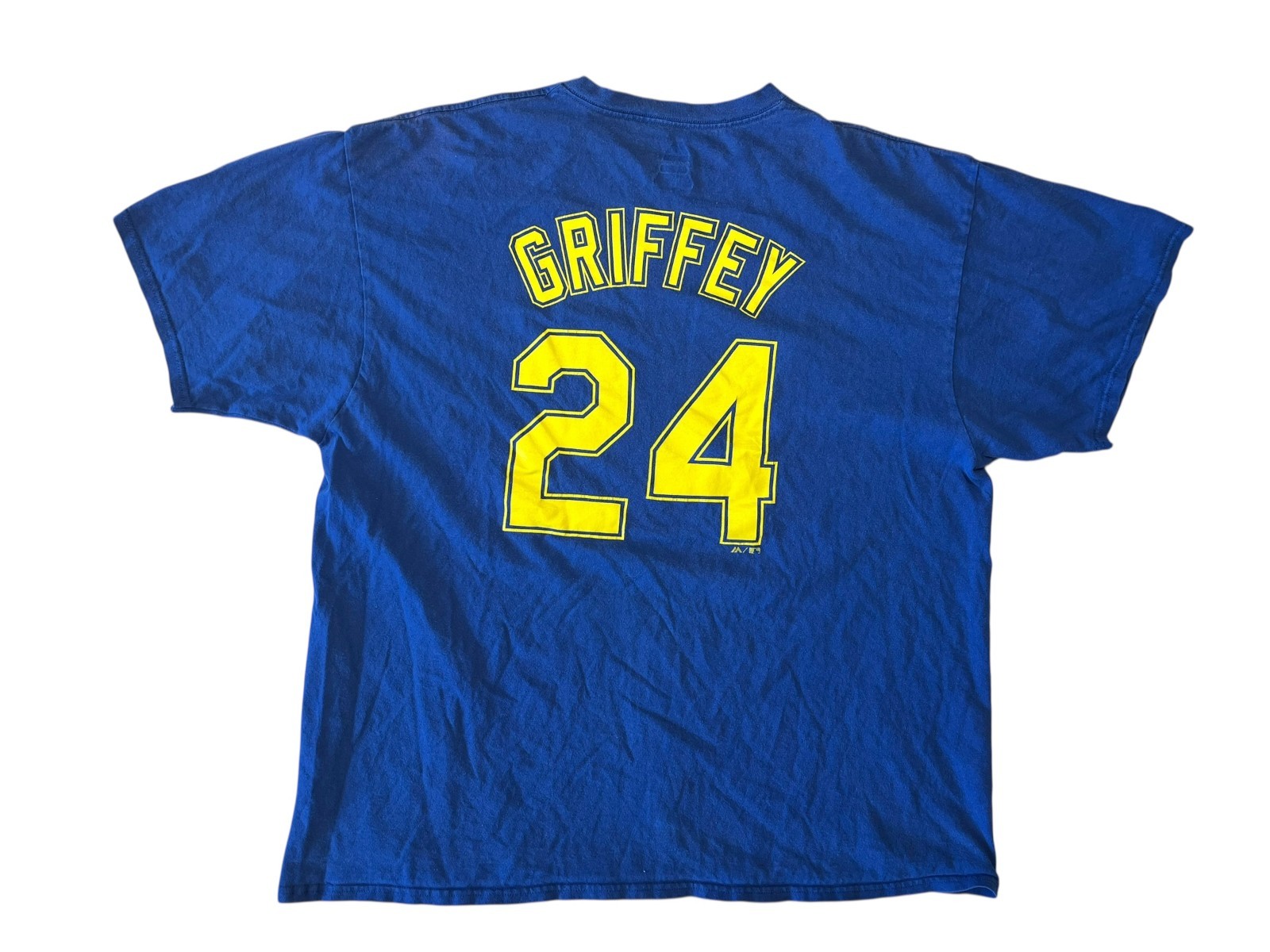 SEATTLE MARINERS Retro 80s Baseball #24 KEN GRIFFEY JR MLB T-SHIRT Gym Men’s XXL