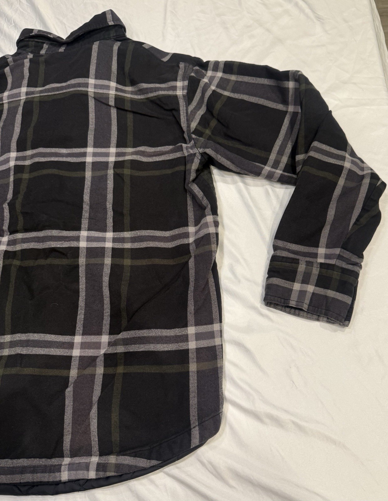 Nike 6.0 Insulated Flannel Jacket Men, Medium, Plaid, Lined