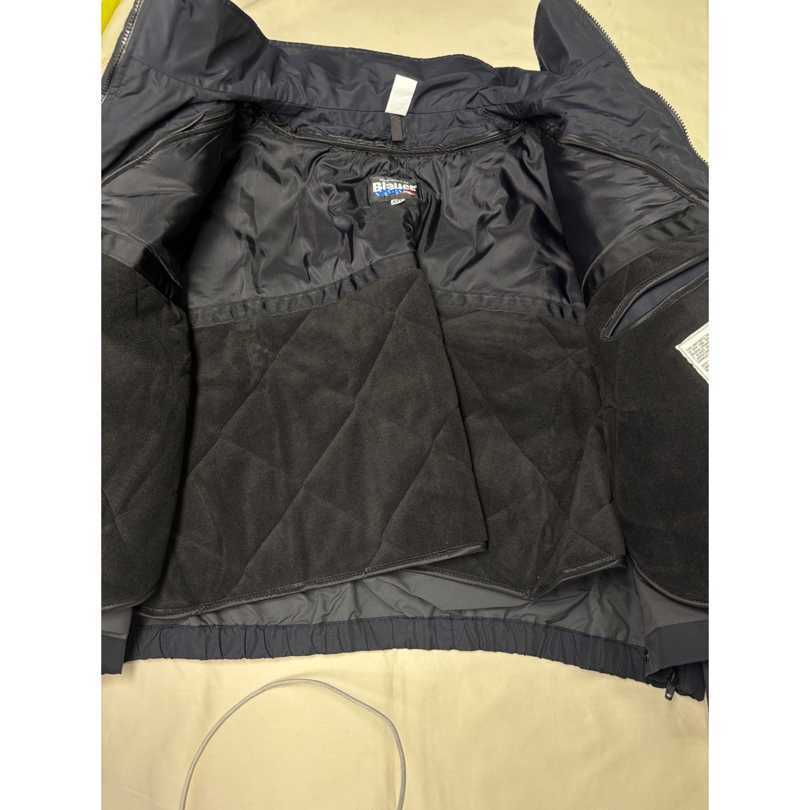 NWT Blauer GTX PLUS 9910Z Waist Length Jacket Dark Navy 4XL REG Made in USA