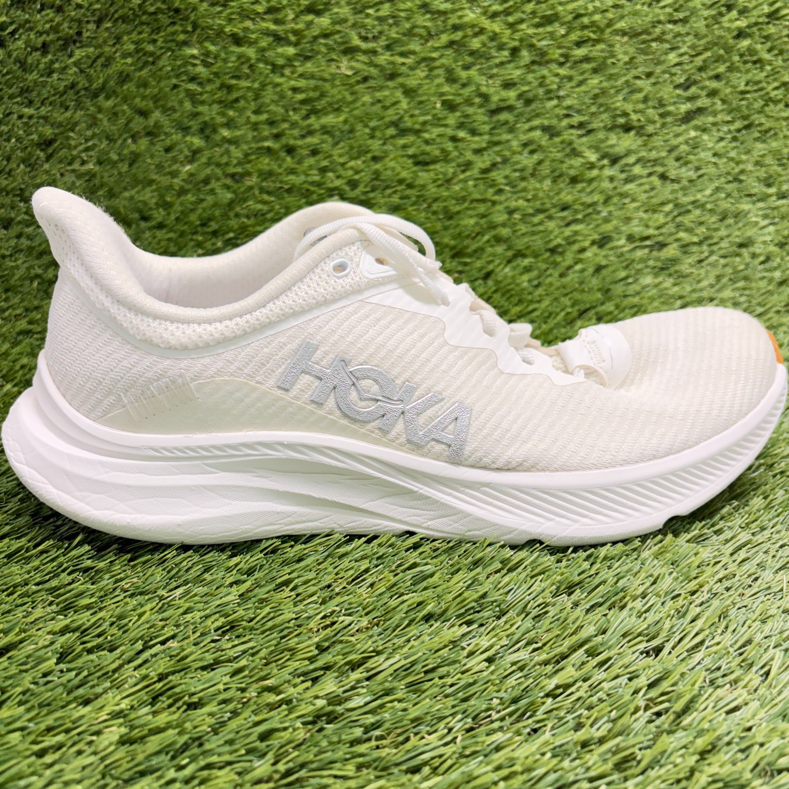 Hoka One One Solimar Womens Size 11 White Gray Athletic Running Shoes Sneakers