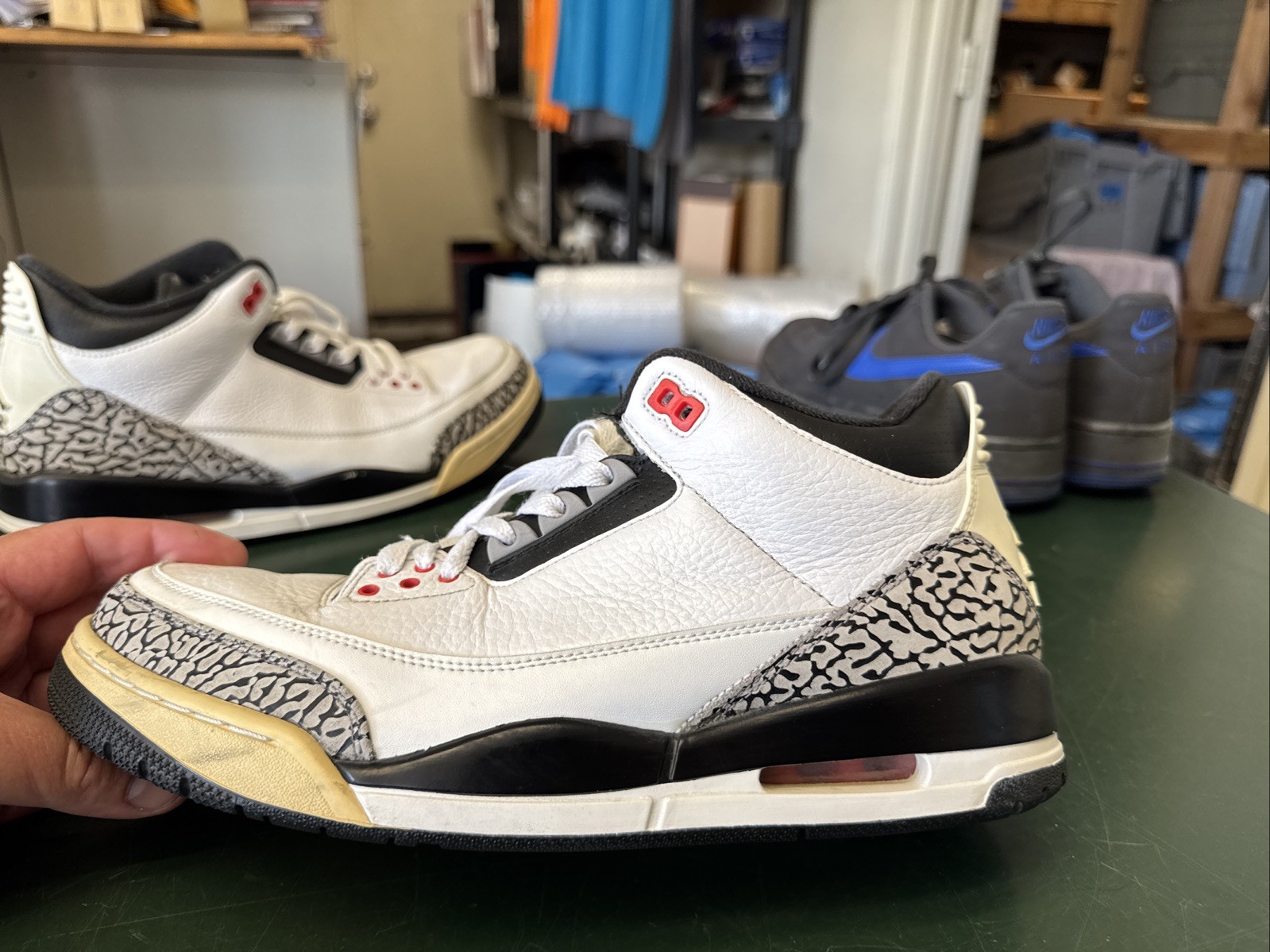 Nike AIR JORDAN 3 III Retro Infrared 23, 136064-123, Size 11