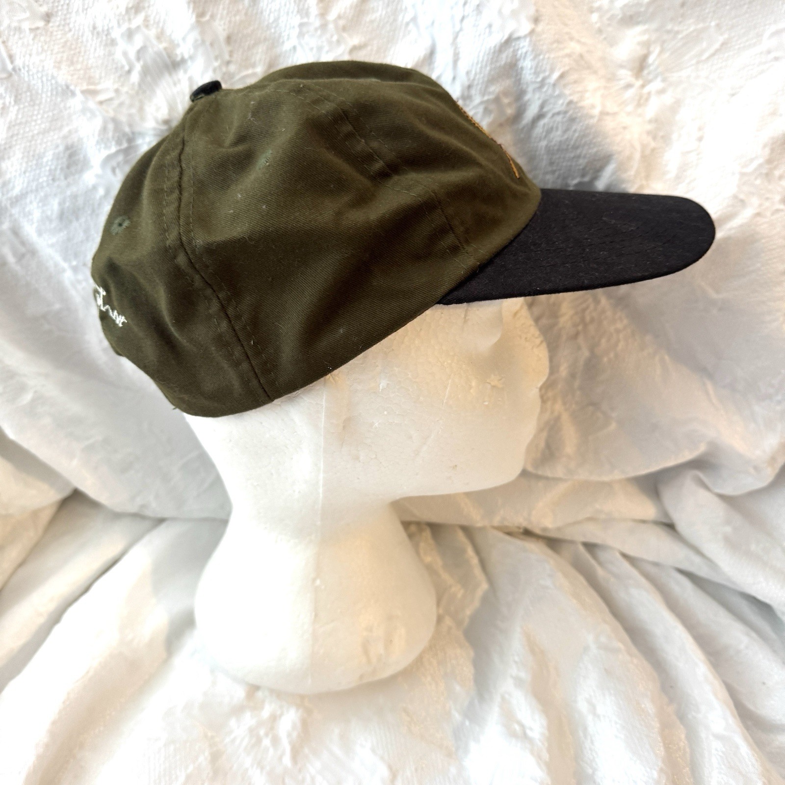 Vintage 90s Zoso LED Zeppelin IV army green SnapBack Hat Robert Plant Jimmy Page