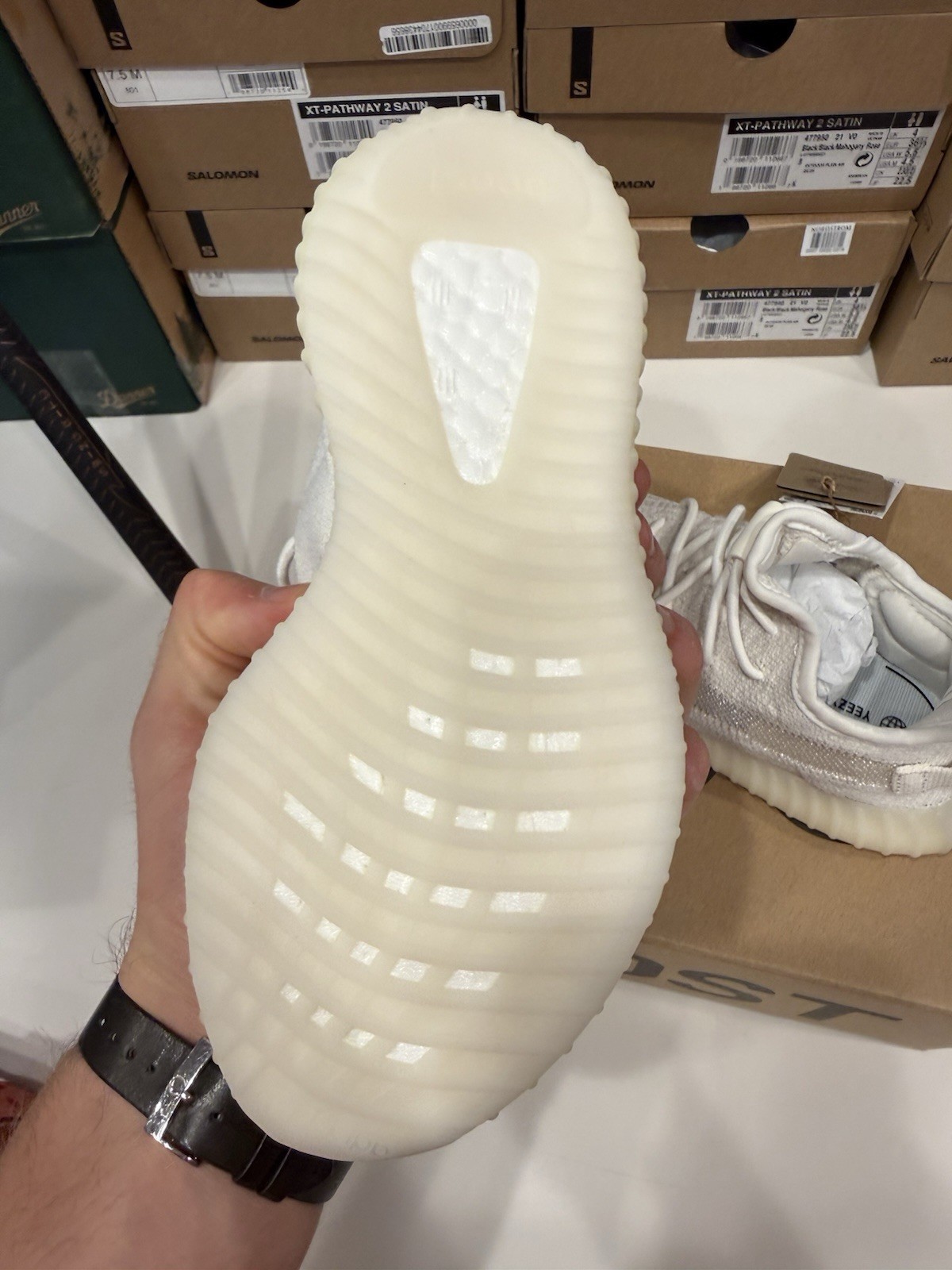 Brand New Yeezy Boost 350 V2 Kids Bone 350 13.5K ID4815 Deadstock Toddler