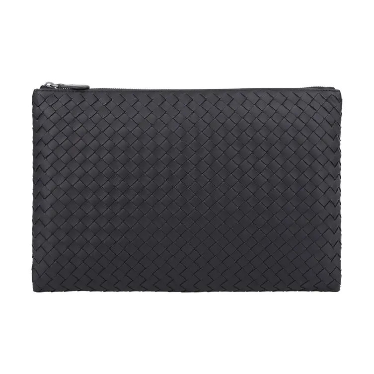 Bottega Veneta Prism Zipper Envelope Bag Handbag Large Men’s 11.4×0.7×7.8 in