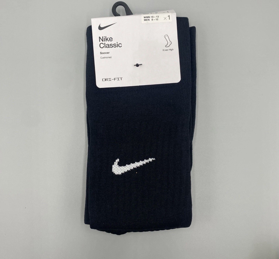 Nike Dri-Fit Classic Cushioned OTC Soccer Socks Men’s Large 8-12 Knee High