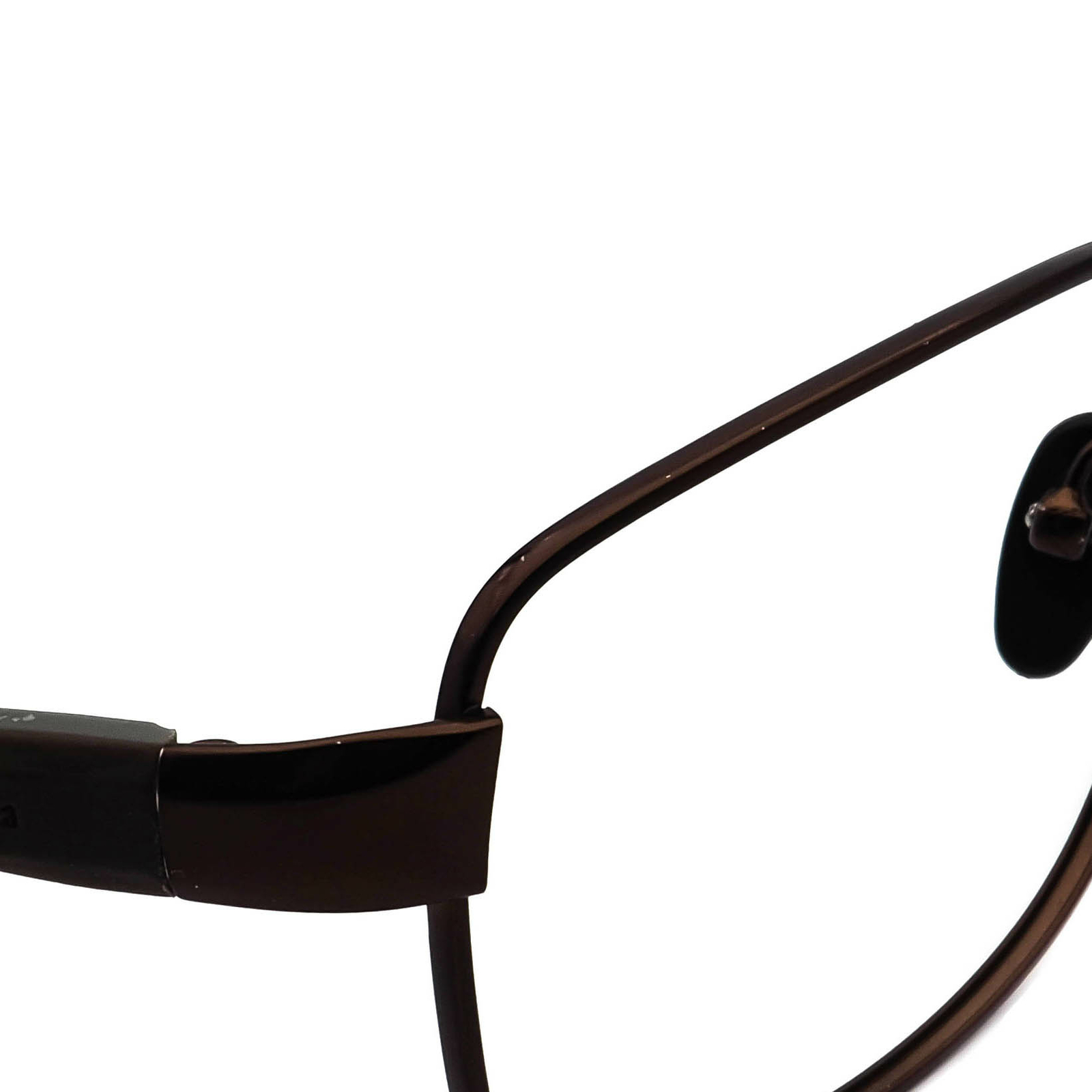 Columbia Sunglasses Frame Only Vasco 200 C03 Brown Rectangular 58 mm