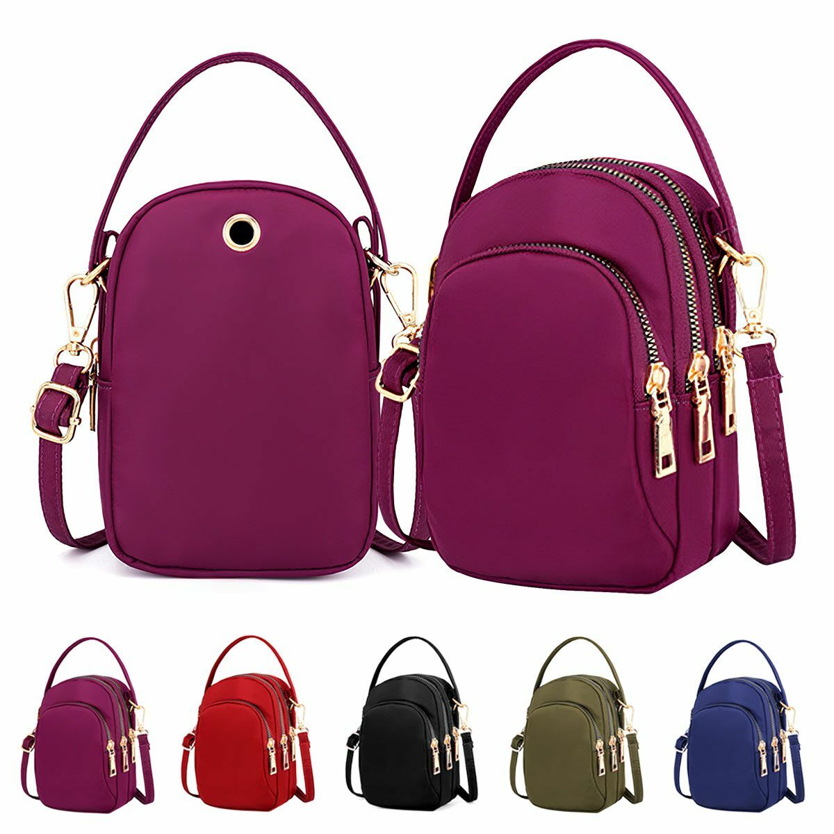2022 Women Mini Shoulder Handbag Messenger Girl Small Wallet CrossBody Phone Bag