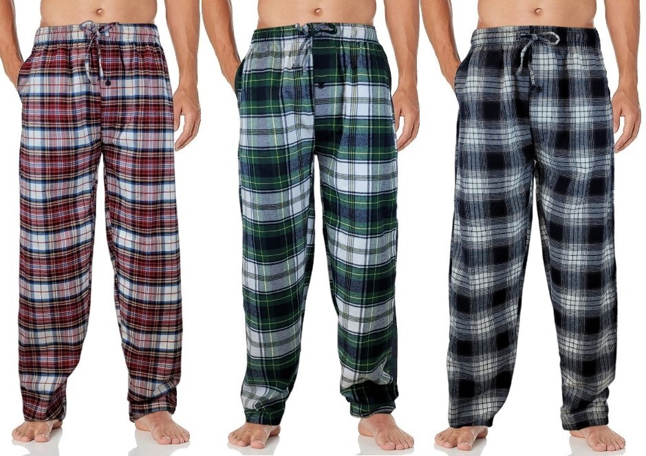 Different Touch Pajama Lounge 100% Cotton Pants Bottoms Sleepwear PJs