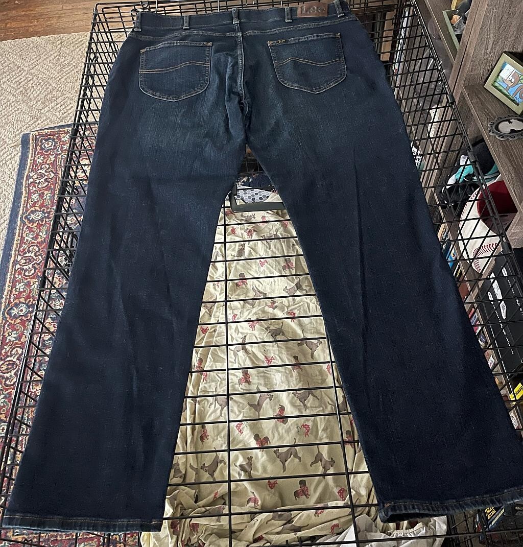 Mens Lee Jeans 40×32 Straight Taper Leg Active Stretch Brand New With Tags