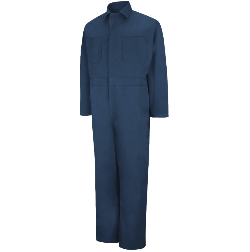 Red Kap CT10 Twill Action Back Coveralls – White