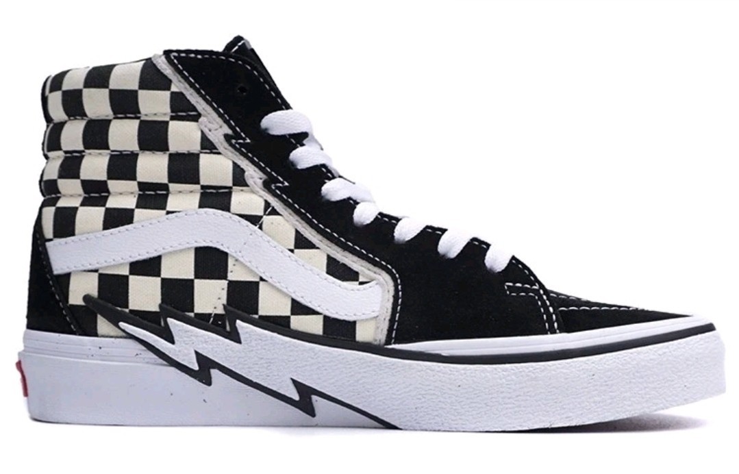 Sk8 Vans Hi ‘Bolt Checkerboard’ – VN0A5JIVA04 US 6.5 New In Box