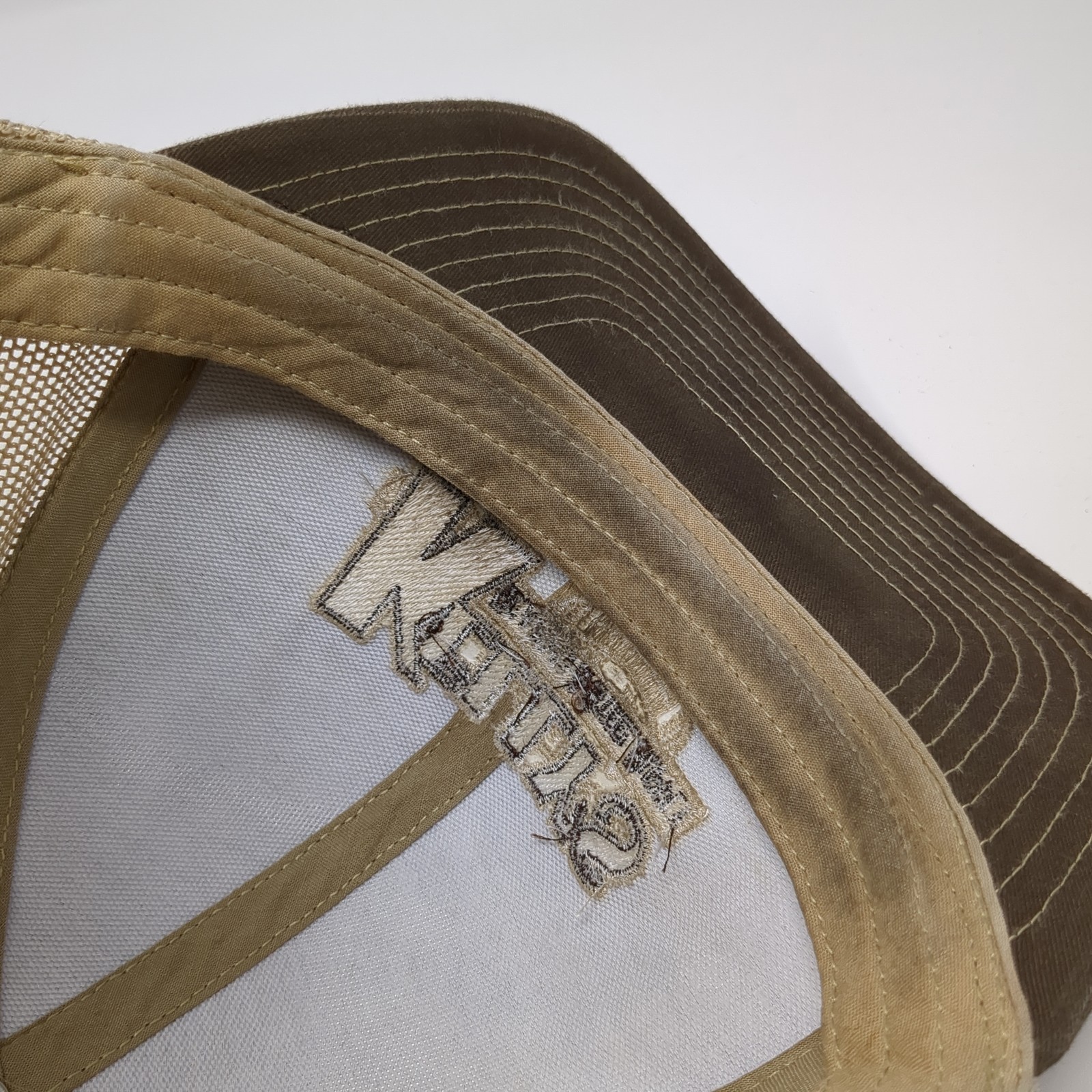 Kelly’s Bearing & Steel Supply Snapback Trucker Hat Brown OS Pacific Headwear