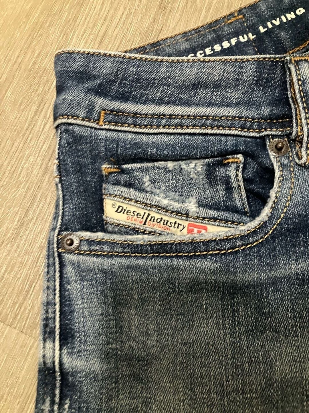 Diesel D-Strukt Slim Fit Jeans