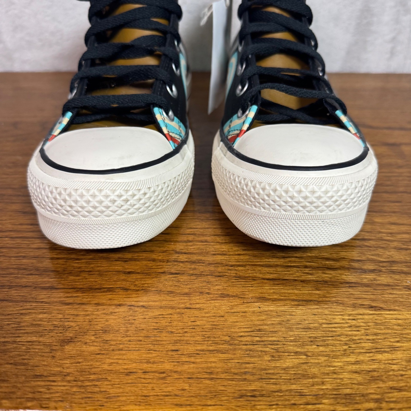 NWT Converse Chuck Taylor All Star Lift Platform High By You Leather W9 M7 Wave