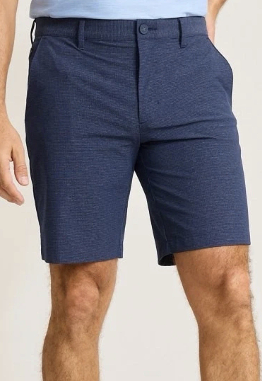 Tommy Bahama Chip Shot Performance Shorts 42 Ocean Deep Blue 9” Inseam