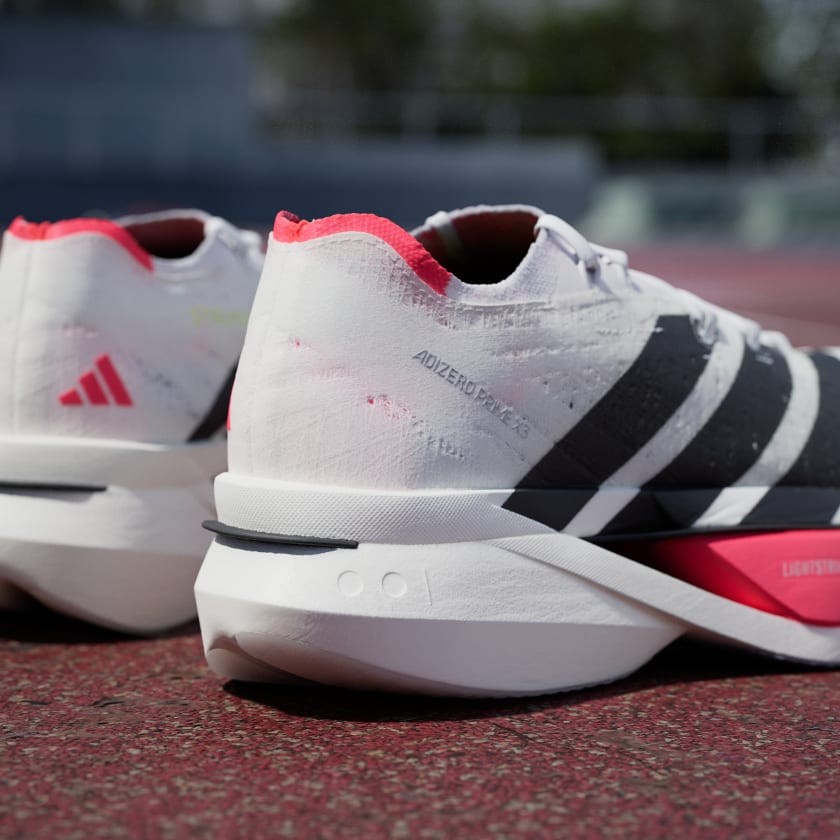Adidas Running Adizero Prime X3 STRUNG JR2597 Cloud White / Core Black / Red