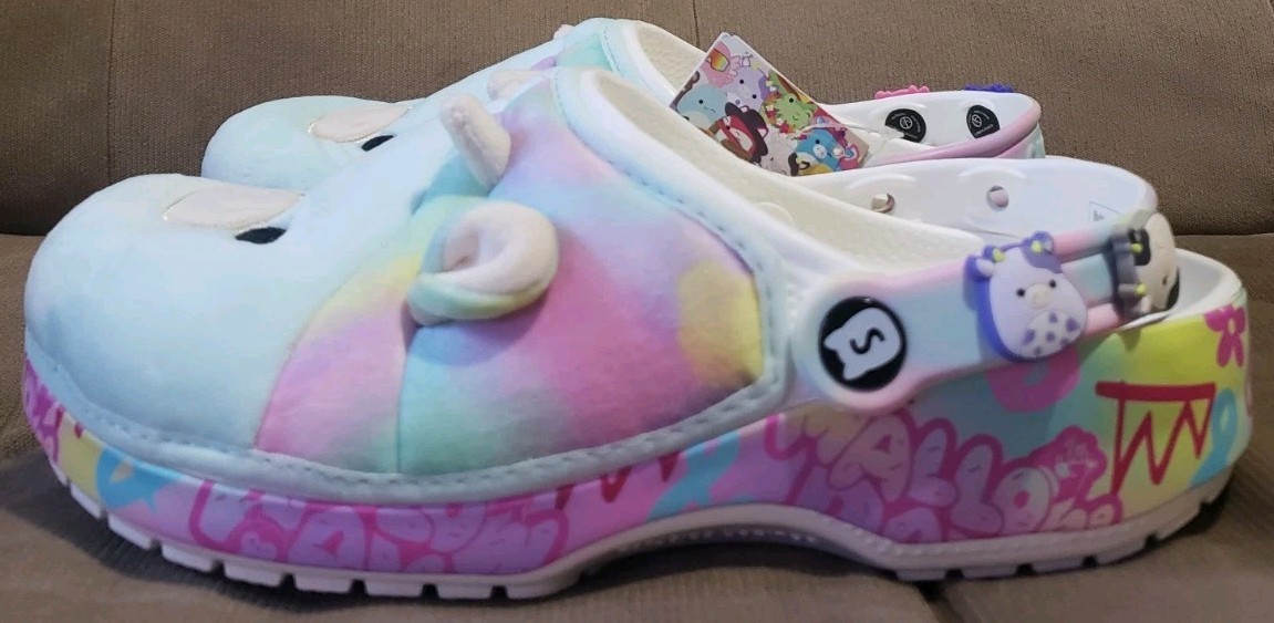 Crocs x Squishmallows Cow Classic Clog (210852-90H) Men’s 7 / Woman’s 9 NWT