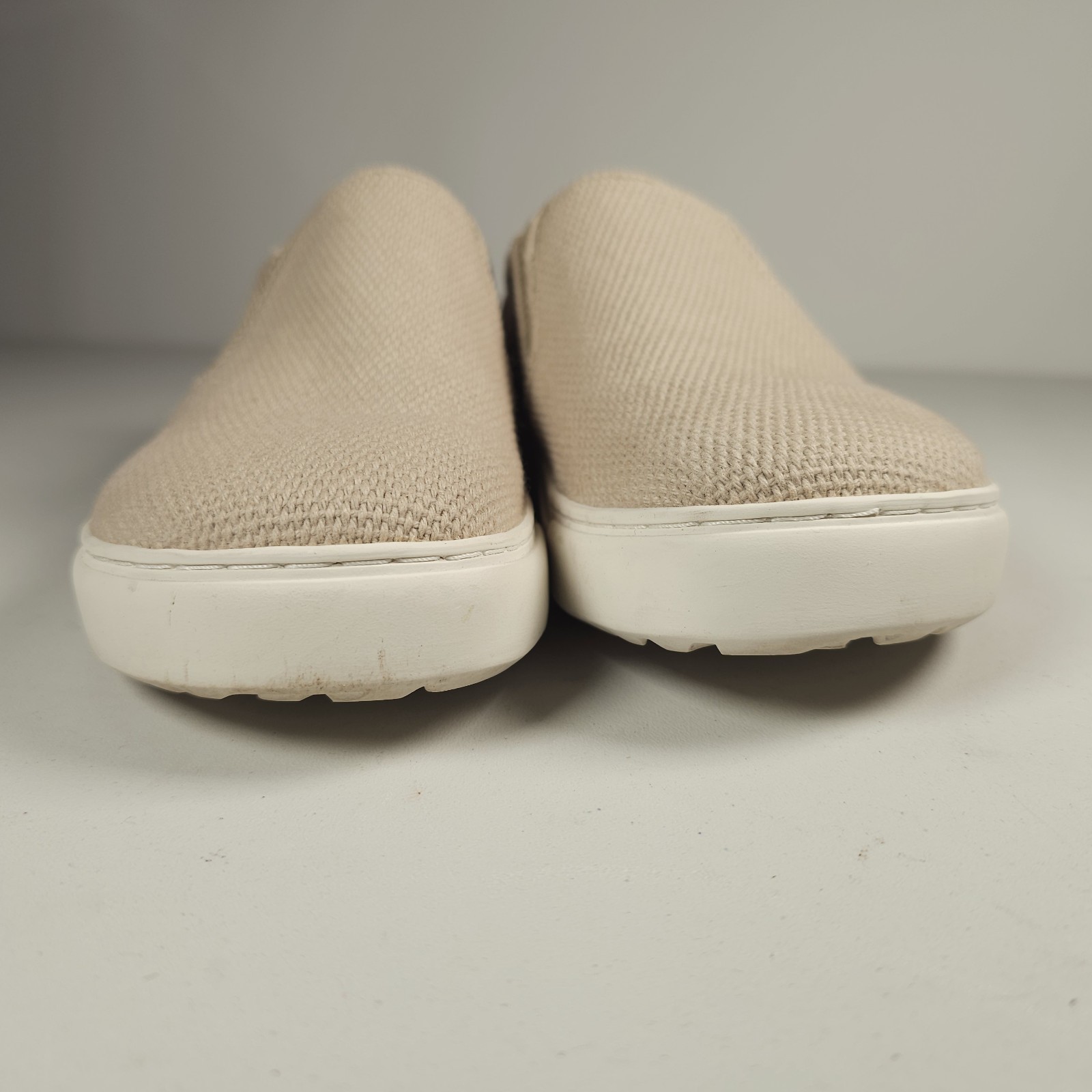 BIRKENSTOCK Oswego Canvas Suede Shoes Sandcastle Taupe Medium/Narrow Unisex 38