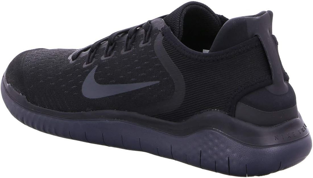 Nike Men Free Run 2018 Running Shoes Black Black Anthracite 002 US 13 *NEW*