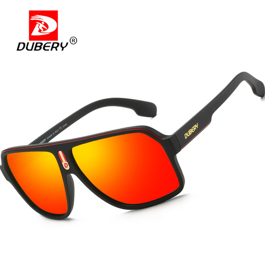 DUBERY Sport Polarized Sunglasses For Men Women Oversize Driving Fishing Glasses