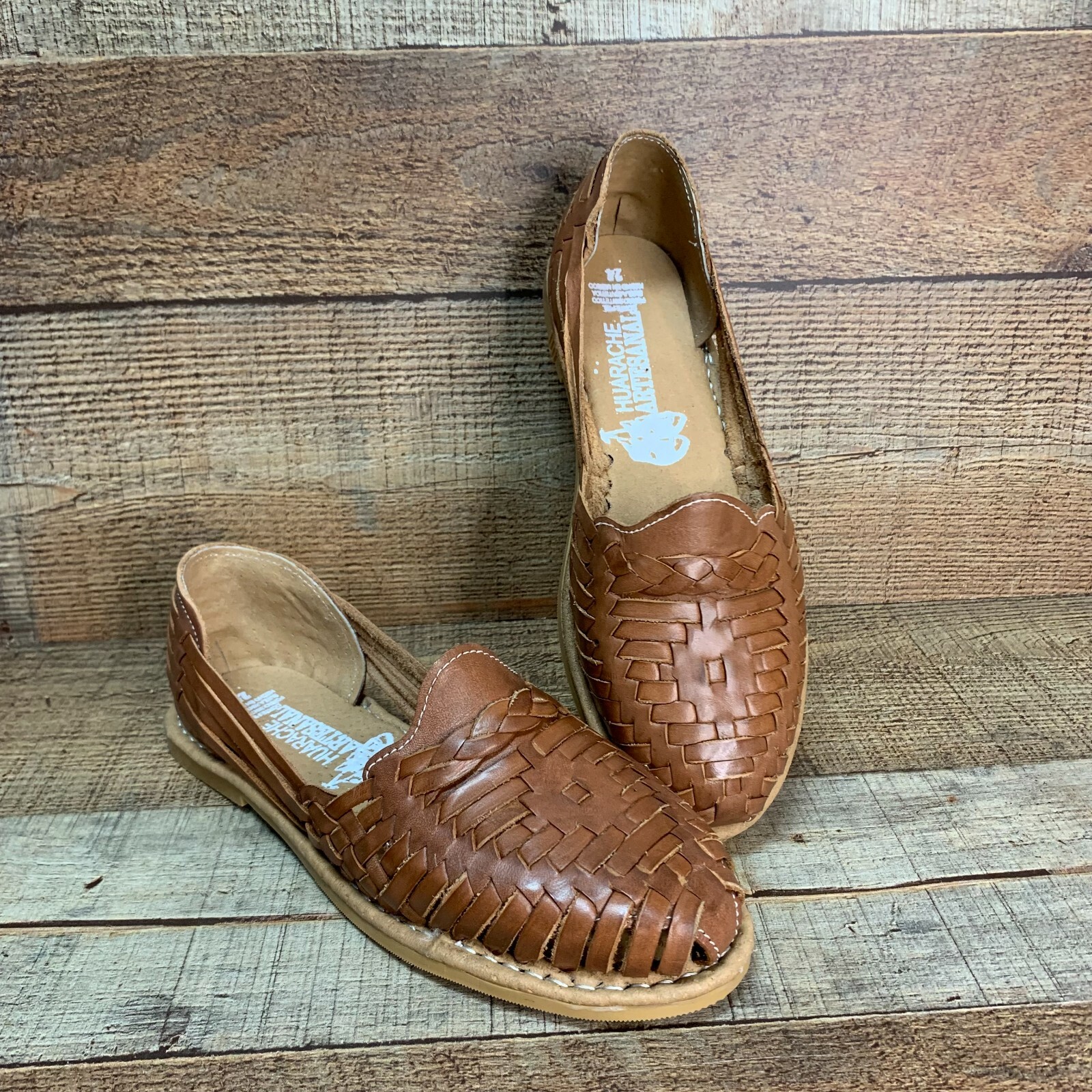 Women’s Huarache Artisanal Mexican sandals Genuine Leather Traditional Sandalias
