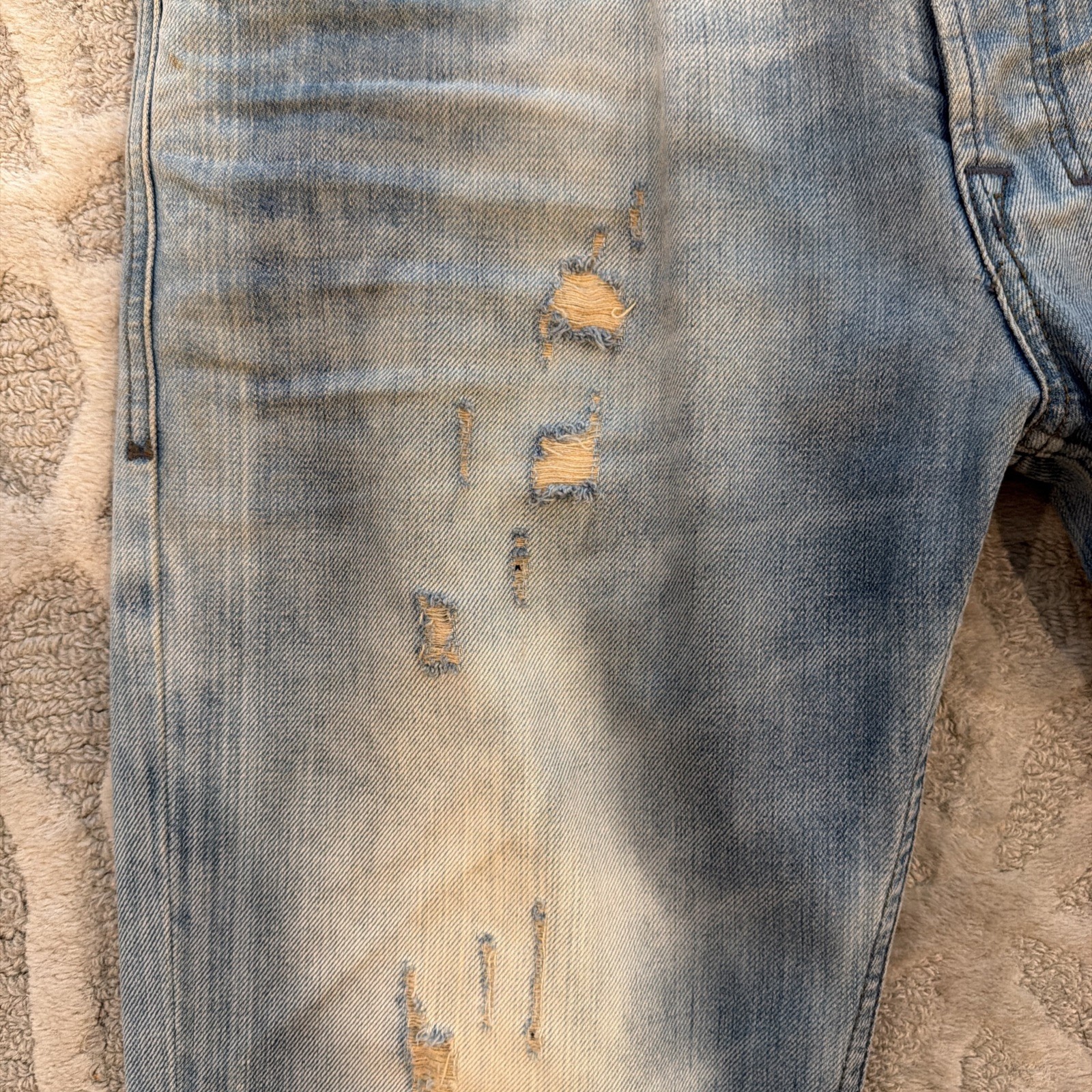 Diesel Zatiny 0882F Stretch “Blue Eyecons 2011/2 Edition” 31×32 RARE WASH.