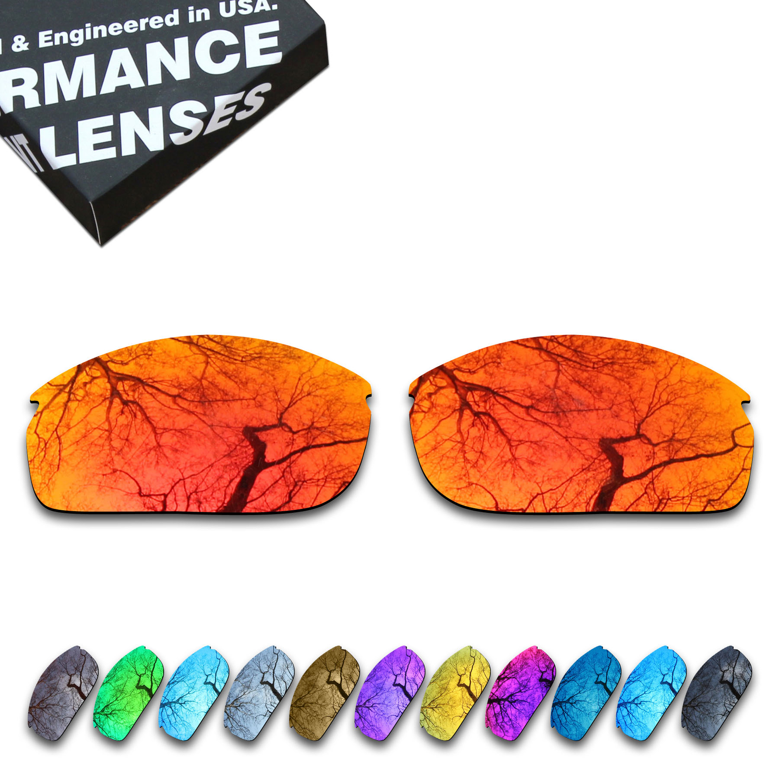 KEYTO Polarized Lenses Replacement for-Oakley Commit SQ Women’s Sunglasses