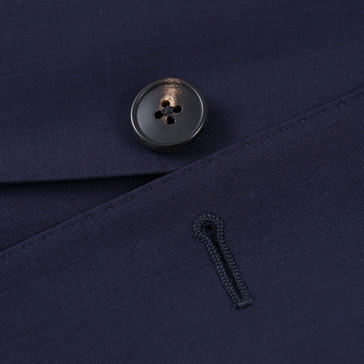 Boglioli Solid Navy Blue Lightweight Wool ‘K Jacket’ Suit 48L Long (Eu 58L) NWT