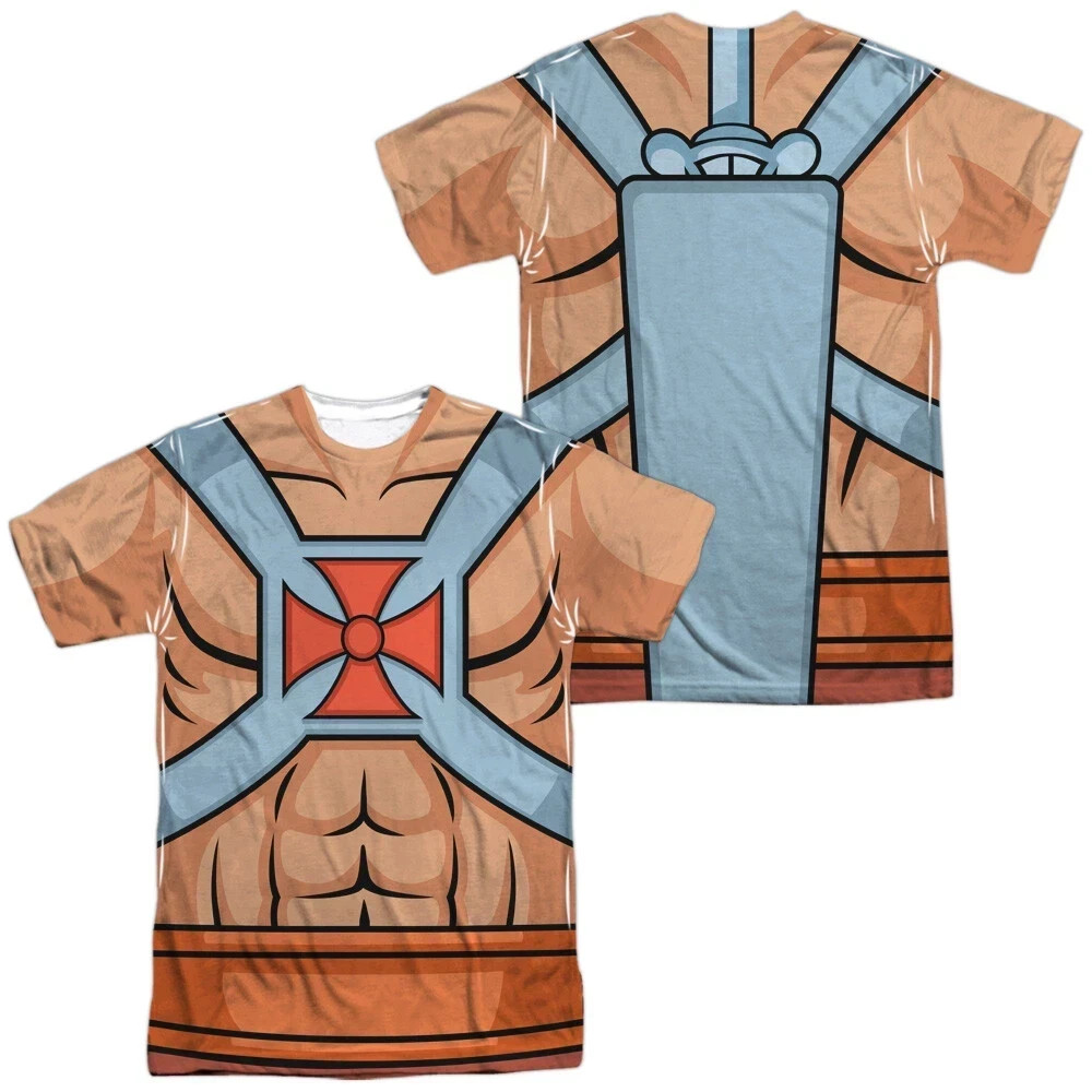 MOTU He MAN HALLOWEEN COSTUME 3D T Shirt Full Size S-5XL DFDWE252
