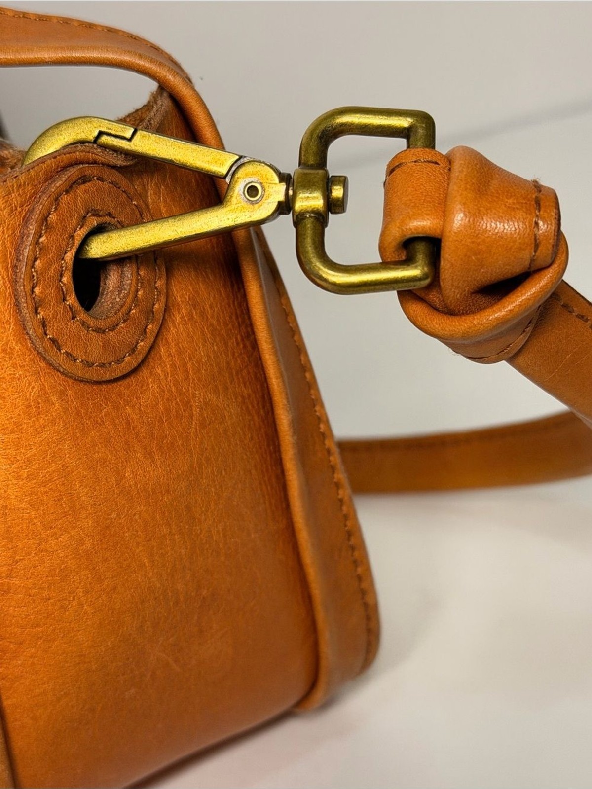Madewell Micro Sydney Cheetah Print Leather Crossbody Bag