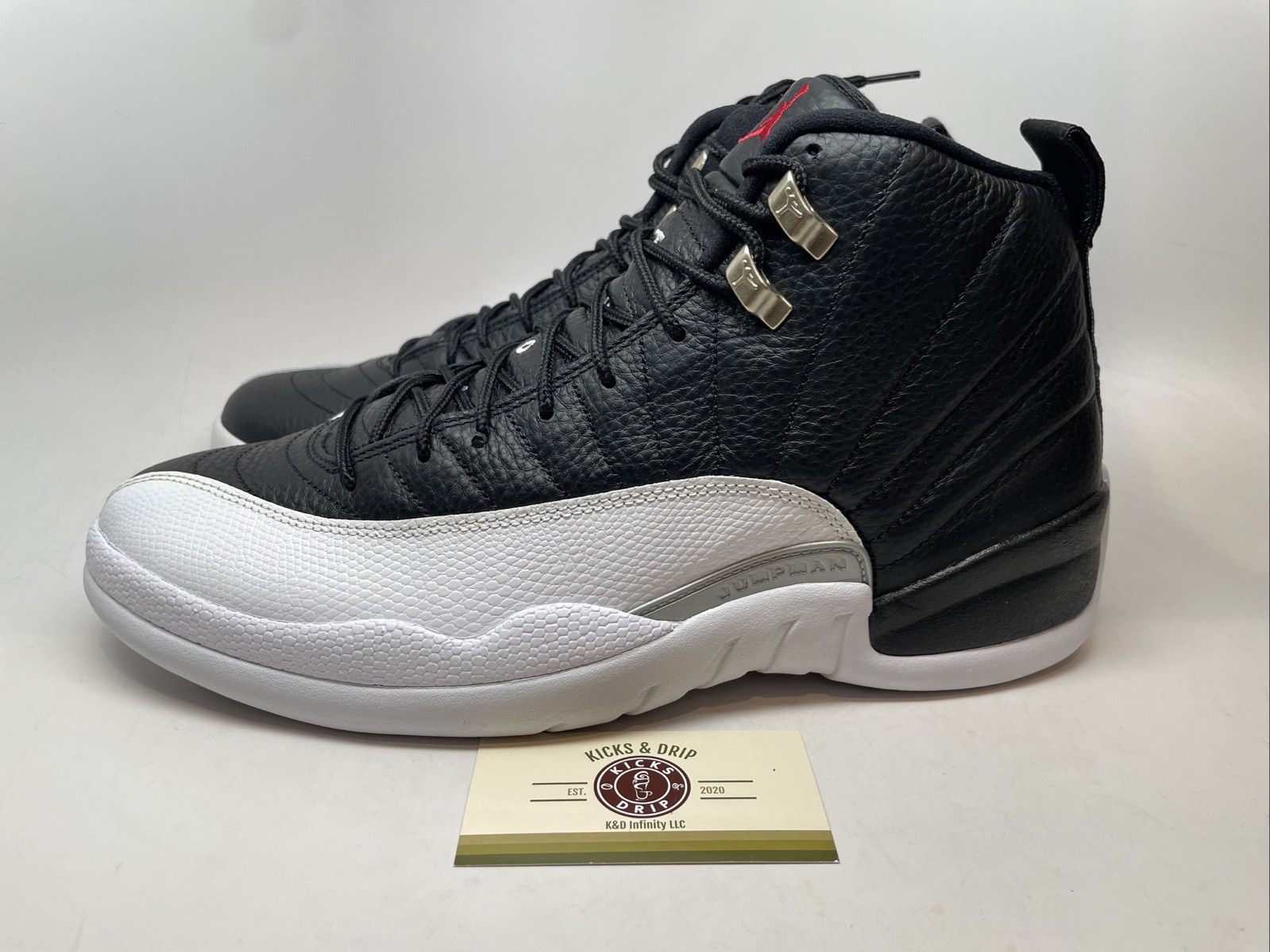 Size 12 – Nike Air Jordan XII 12 Retro ‘Playoff’ 2022 Black/White taxi NEW!
