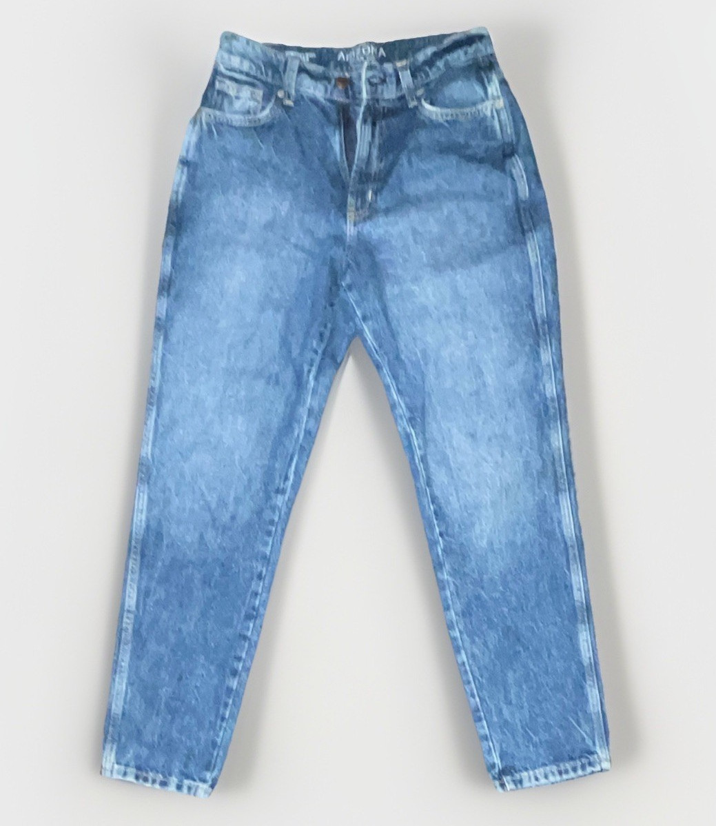 Arizona Jean Co. Women’s Size 5 Blue Medium Wash High Rise Mom Jeans 90s F13