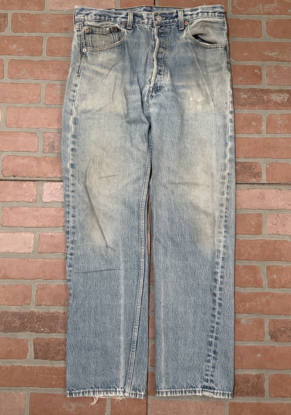 Vintage 90’s Levi’s 501xx USA Made 32×31 Distressed