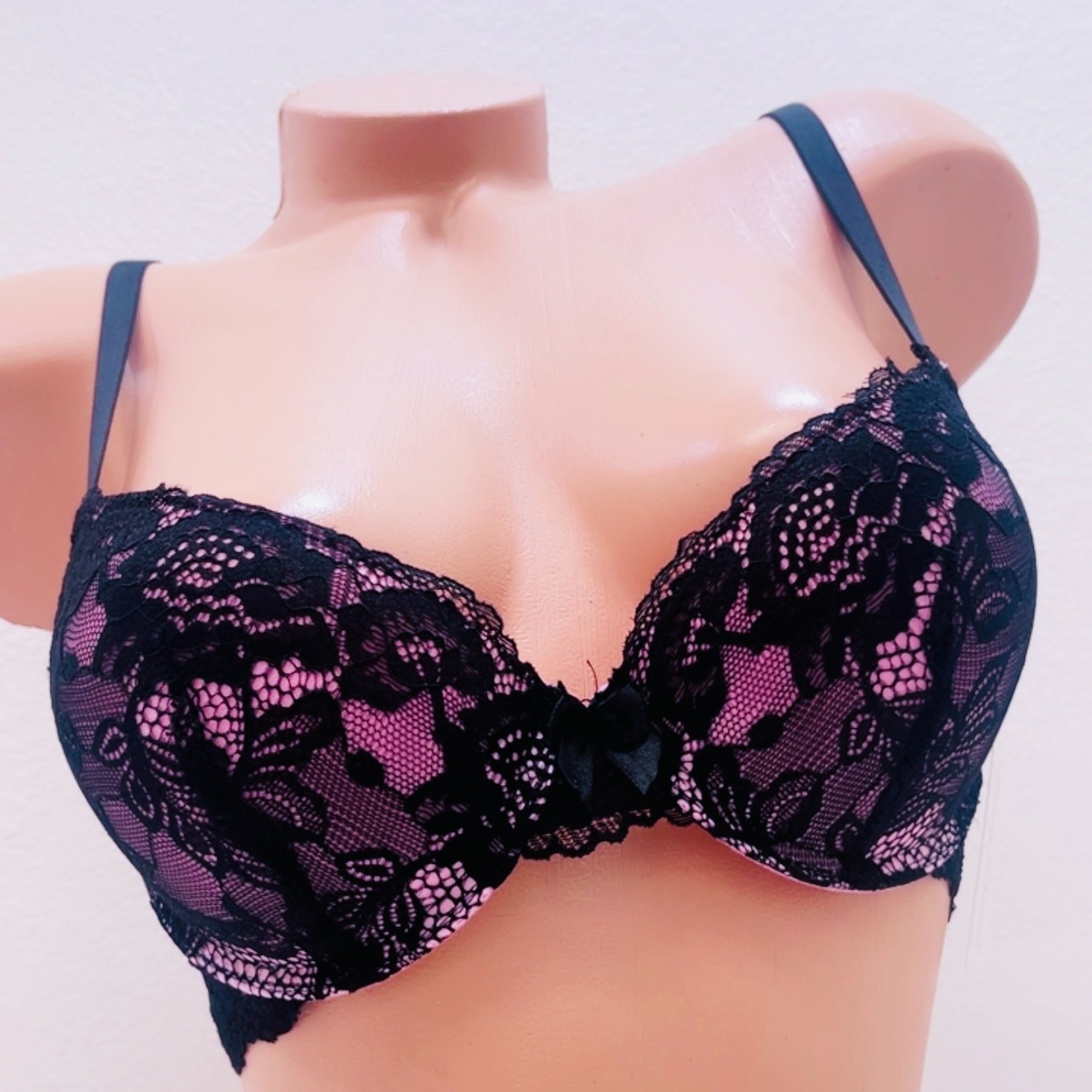 EXTREME DOUBLE PUSH UP Add 2 Cup Sizes Push Up Bra Padded FREE RETURN 1,3 or 6pc