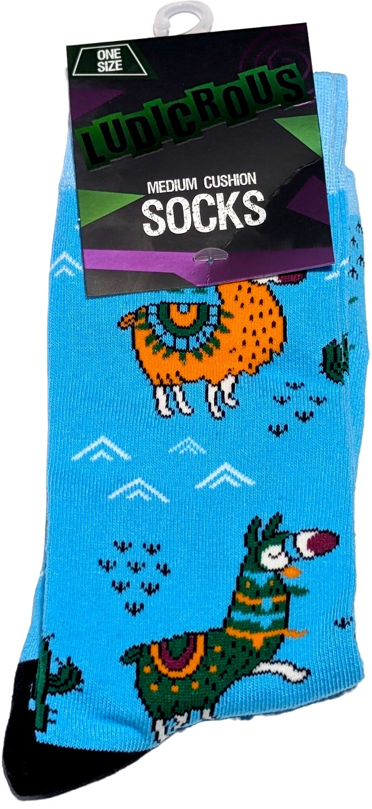 Funny Novelty Silly Unisex Crew Socks Various Styles One Size Fun Unique Socks