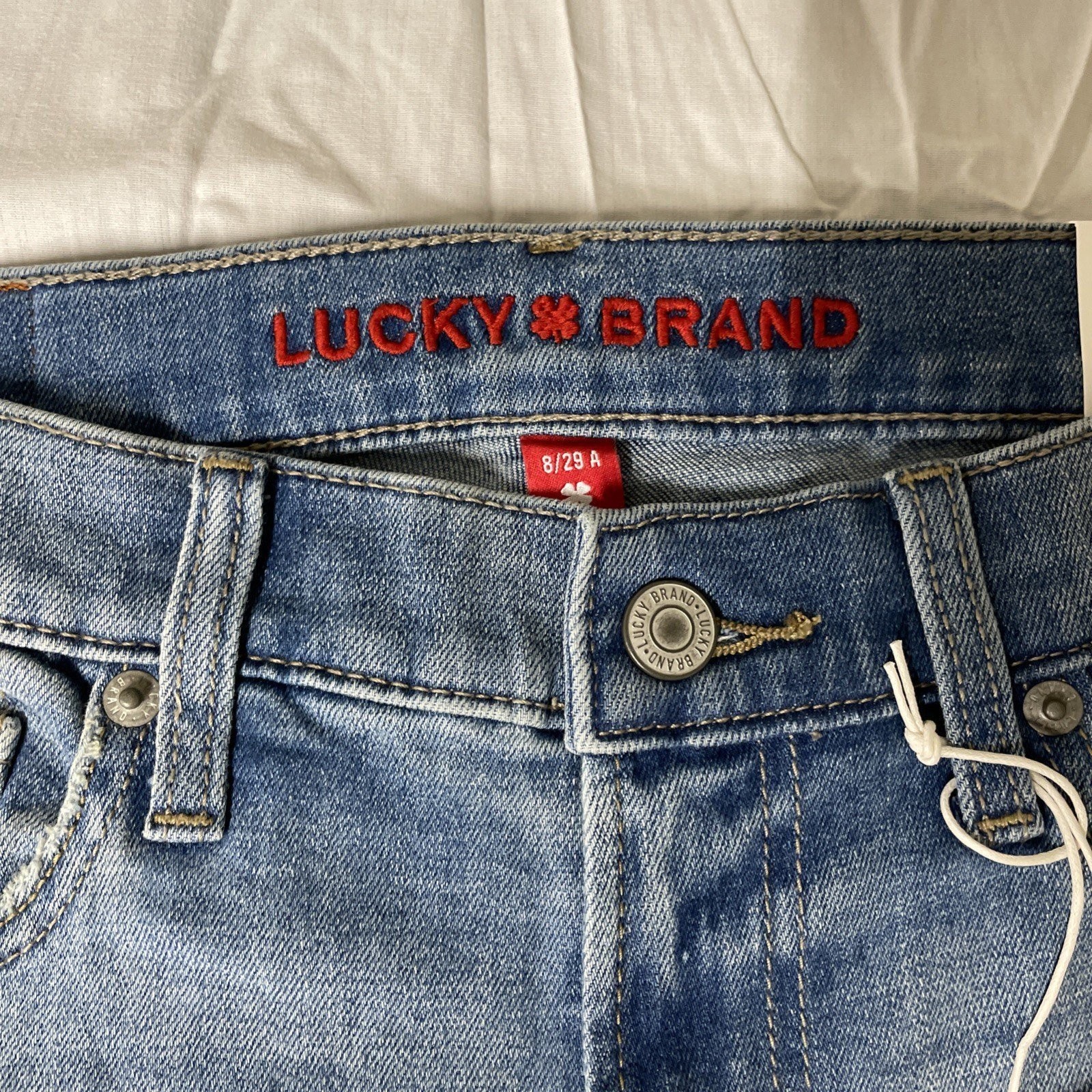 Lucky Brand Sweet Mid Rise Boot Stretch Jeans Prodigy Women’s Size 8/29 Ankle