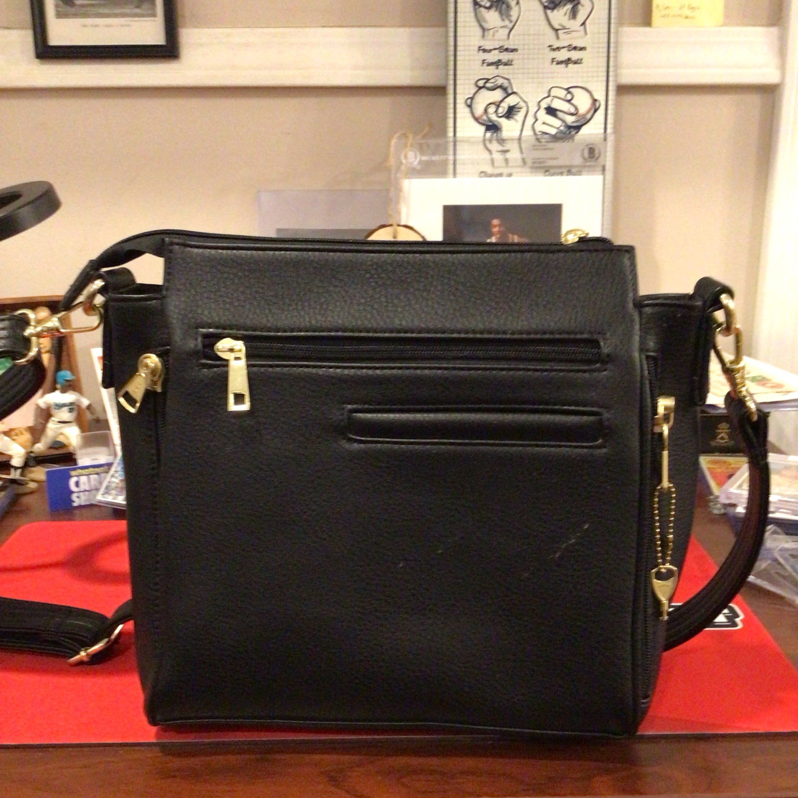 Roma Concealed Carry Purse- multiple straps for easy wear.