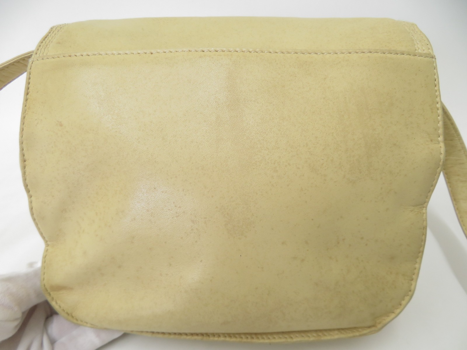 Authentic LOEWE Anagram Lambskin Nappa Leather Shoulder Bag S#53837