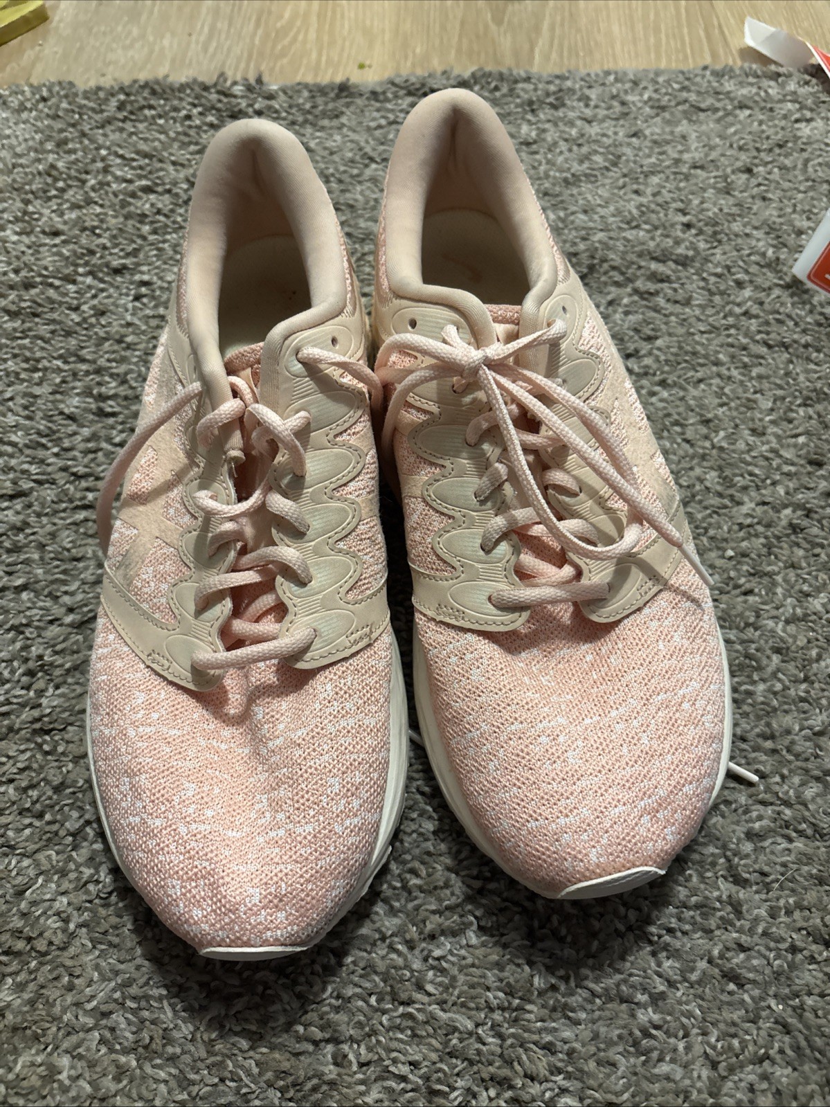 Asics Shoes Womens 12 Roadhawk FF 2 MX Running Sneakers Pink Athletic 1012A232