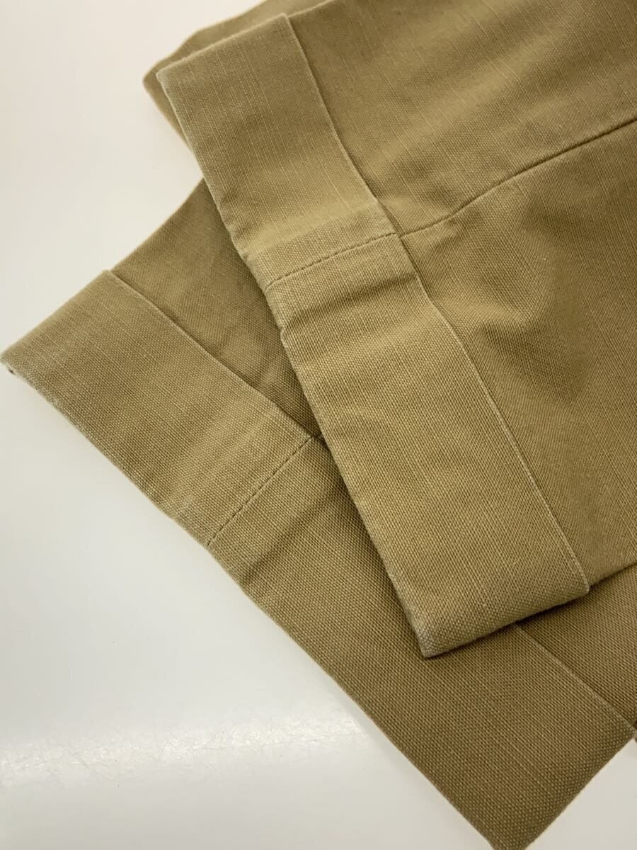BROWN by 2-tacs TIGHT SLACKS Bottoms, Medium, Cotton, BEG, Solid Color, B15-P004