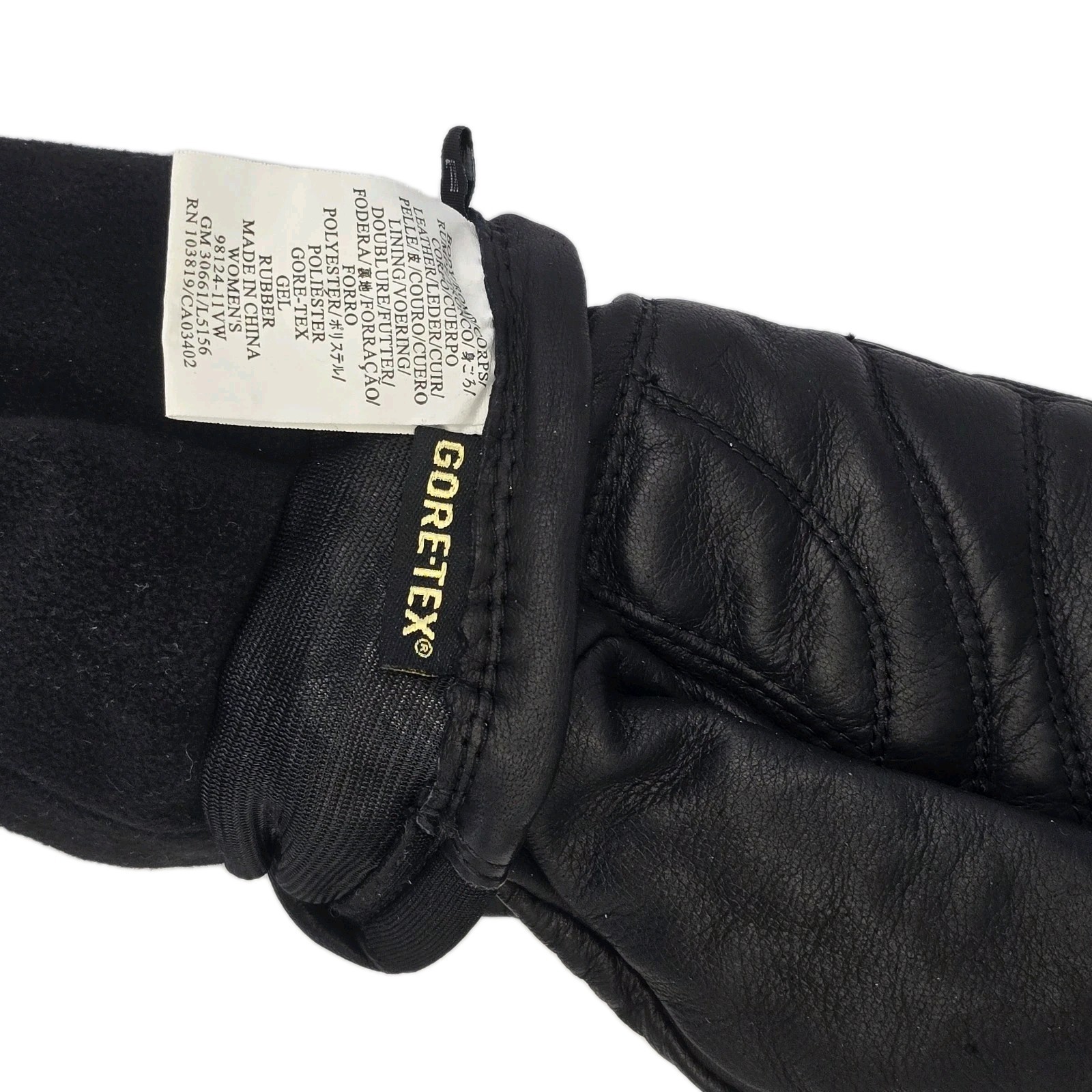 Harley-Davidson FXRG Womens XL Leather Motorcycle Riding Waterproof GTX Gloves