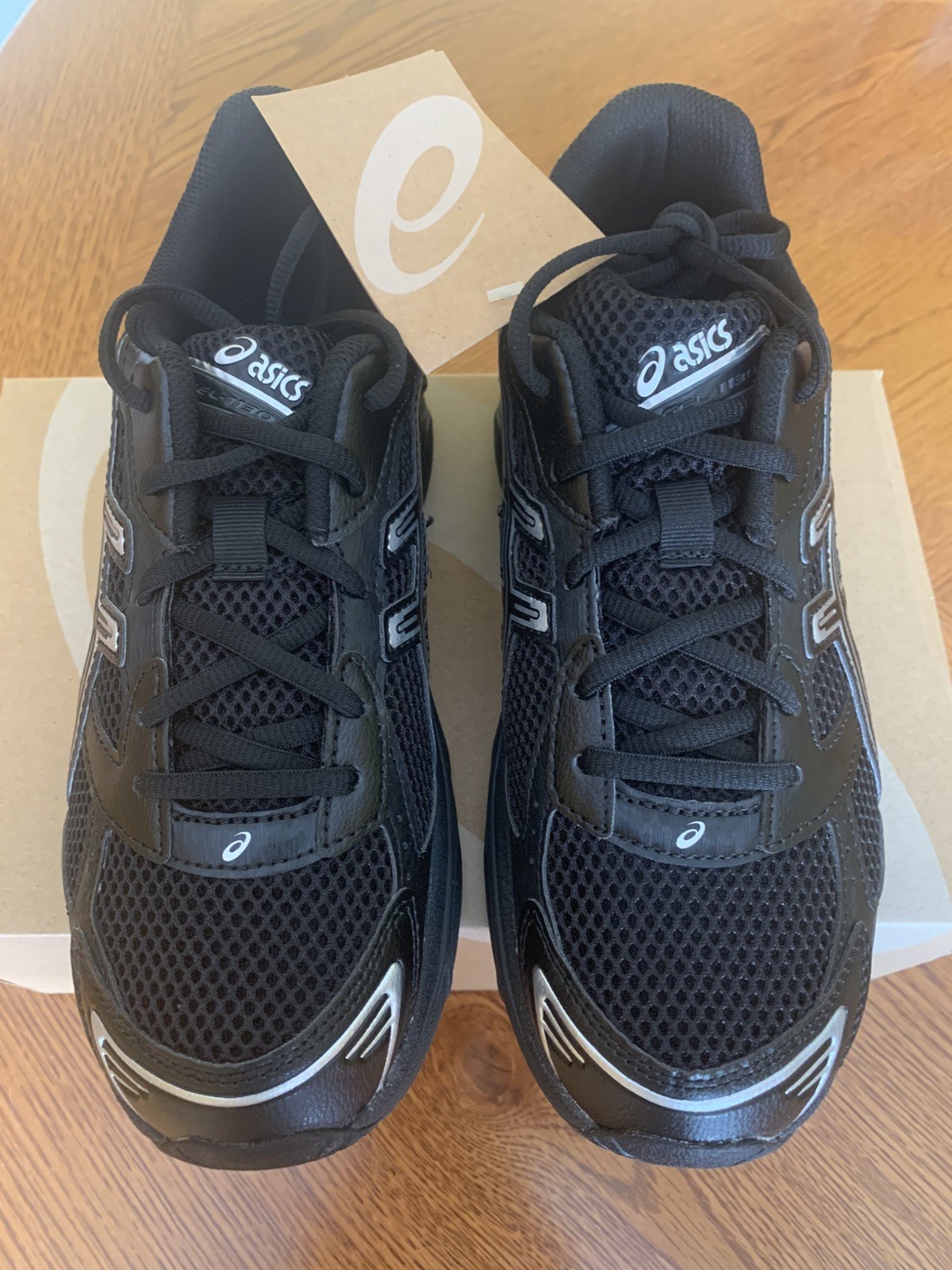 ASICS Gel 1130 Black Pure Silver 1201A906-001 Men Size 7