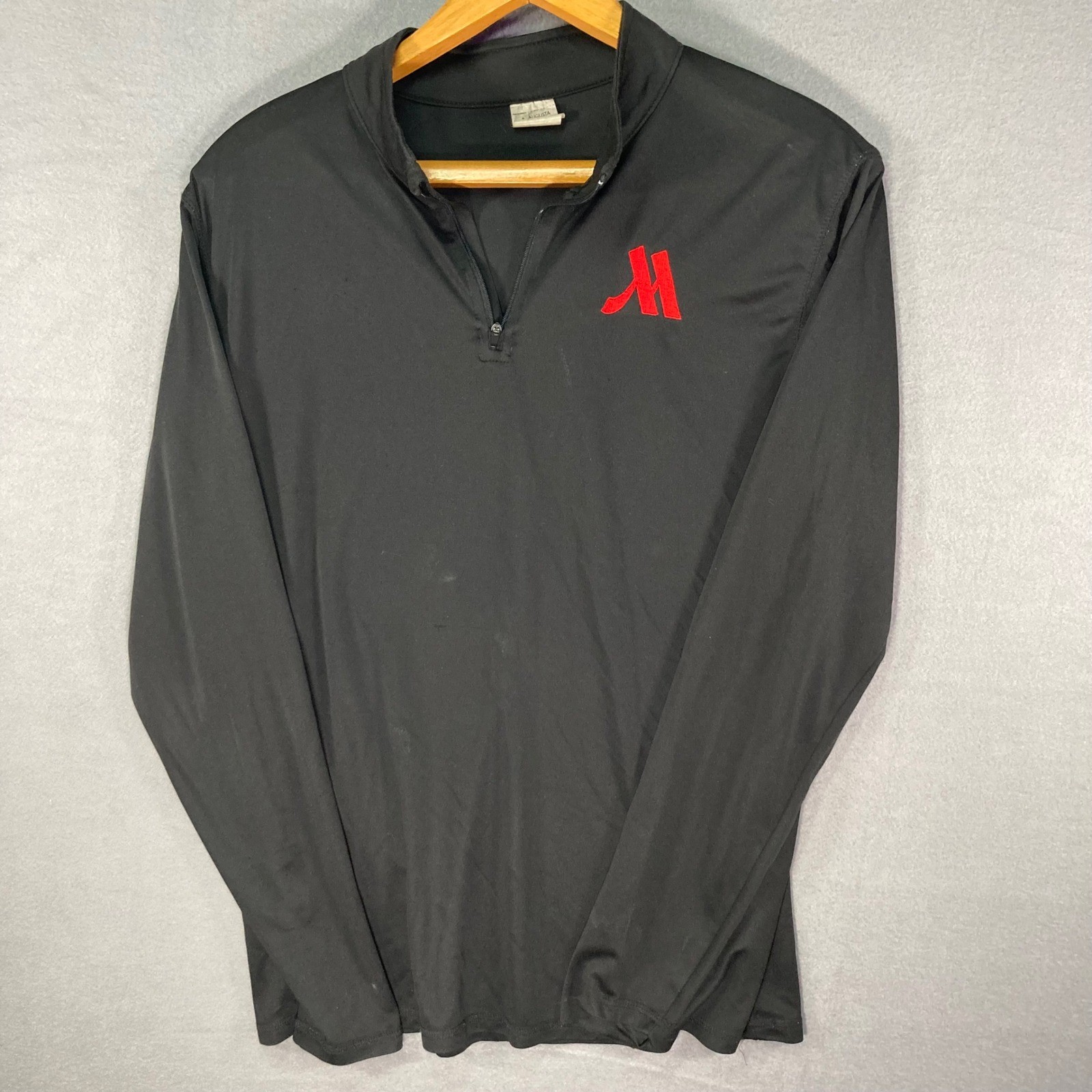 Augusta Sportswear Mens Large Quarter Zip Pullover Moisture Wicking Marriott