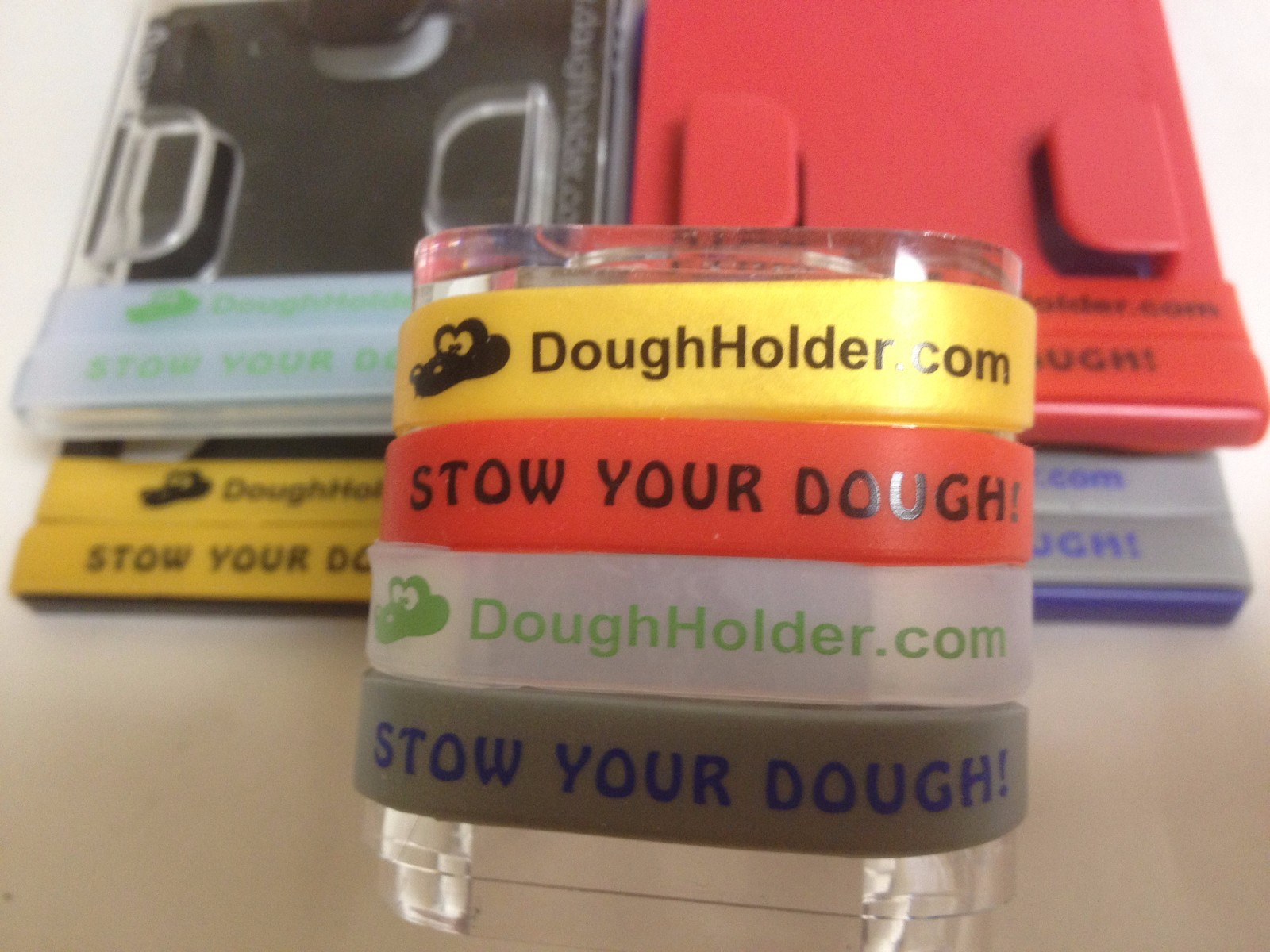 Silicon Money Bands – Front Pocket Money Clip – Stow your Dough!