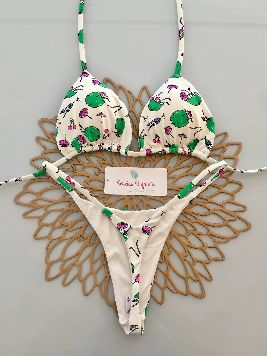 Micro Bikinis 2026 Women Swimsuit New Sexy Swimwear Halter Bikini Set Brazilian