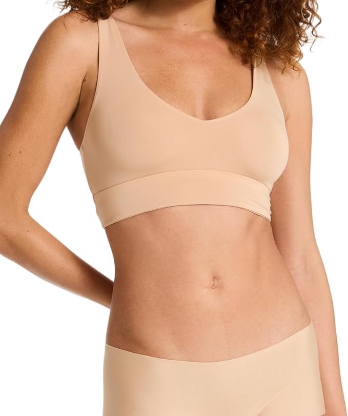 NWT $68 Tag Commando US Size XS Women’s Beige Butter Comfy Bralette BRA227