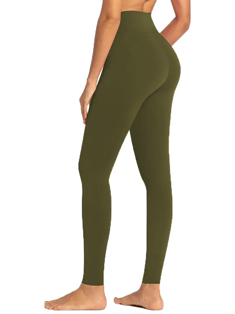 Women Winter Fleece Leggings Full Length NWT One Size