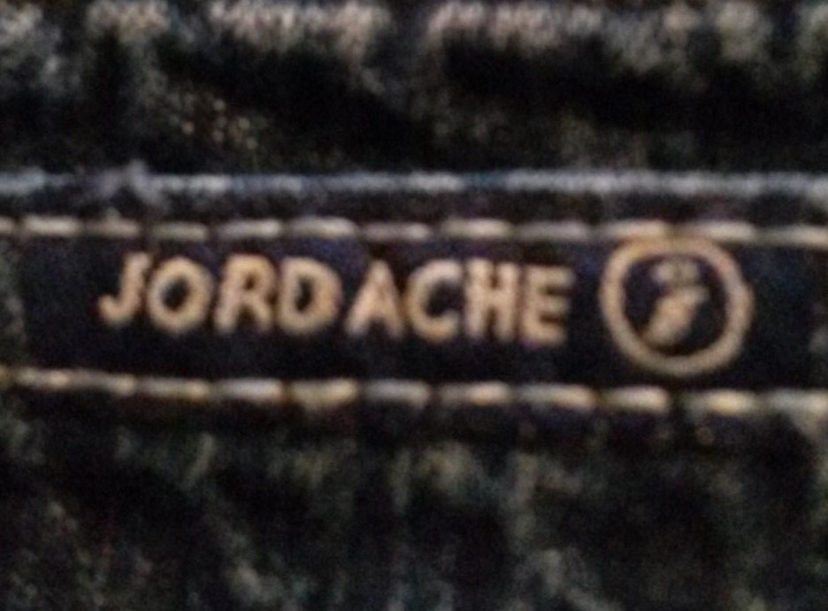 Jordache Size 16 Junior/Woman Shiny Bling Stars See Back Hems Where Worn.