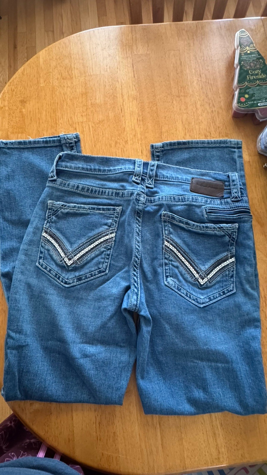Buckle Black Fit No. 3 Bootcut Slim Fit Jeans 34×32 Distressed Cotton NWOT